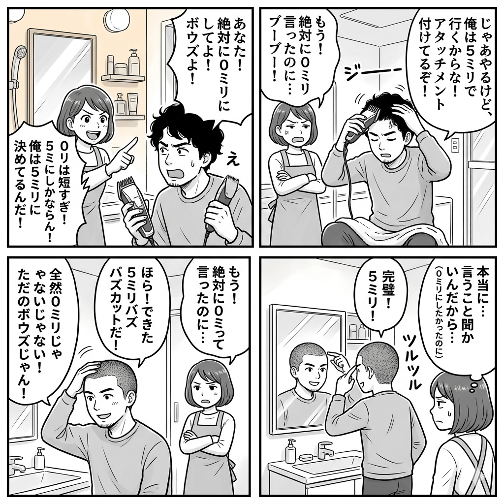 最近の出来事をAIで四コマ漫画にしてください