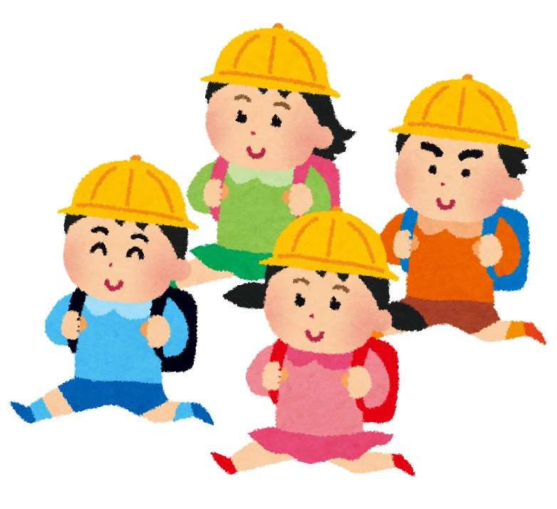 小学生登校