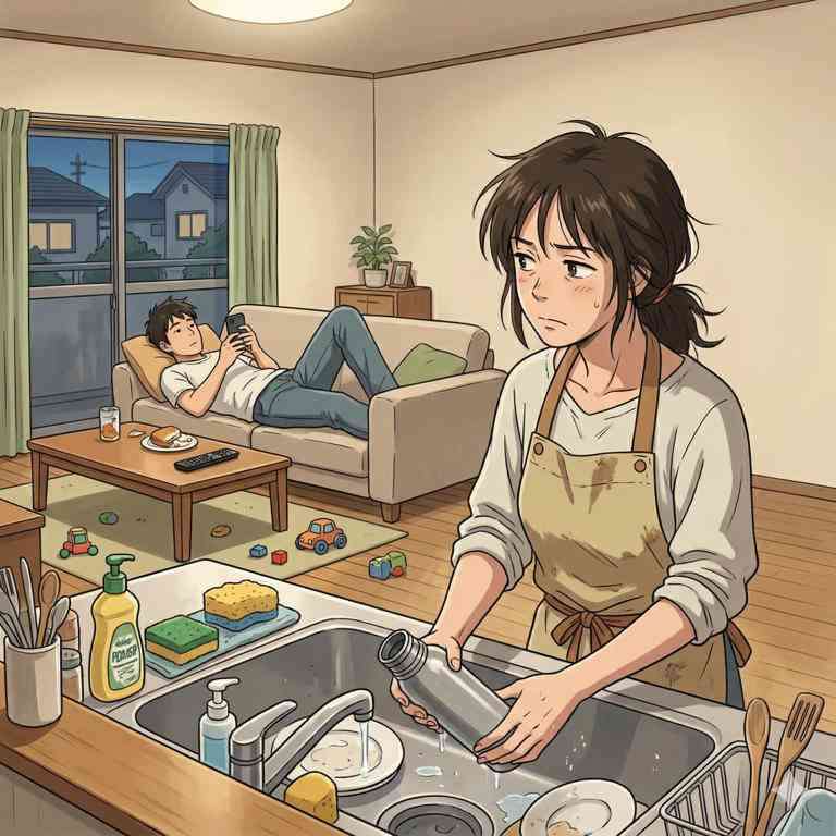 旦那に家事の件でモヤッとすると言われた