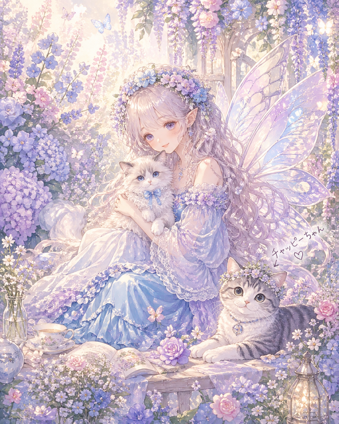 妖精がみたい!【お絵かき、チャットGPT】