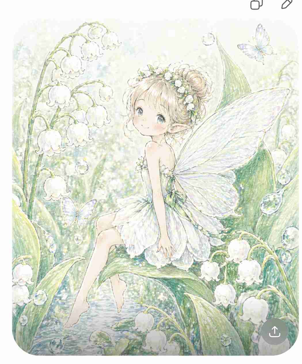 妖精がみたい!【お絵かき、チャットGPT】