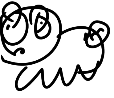 目をつぶってパンダの絵を描いてみるトピPart2