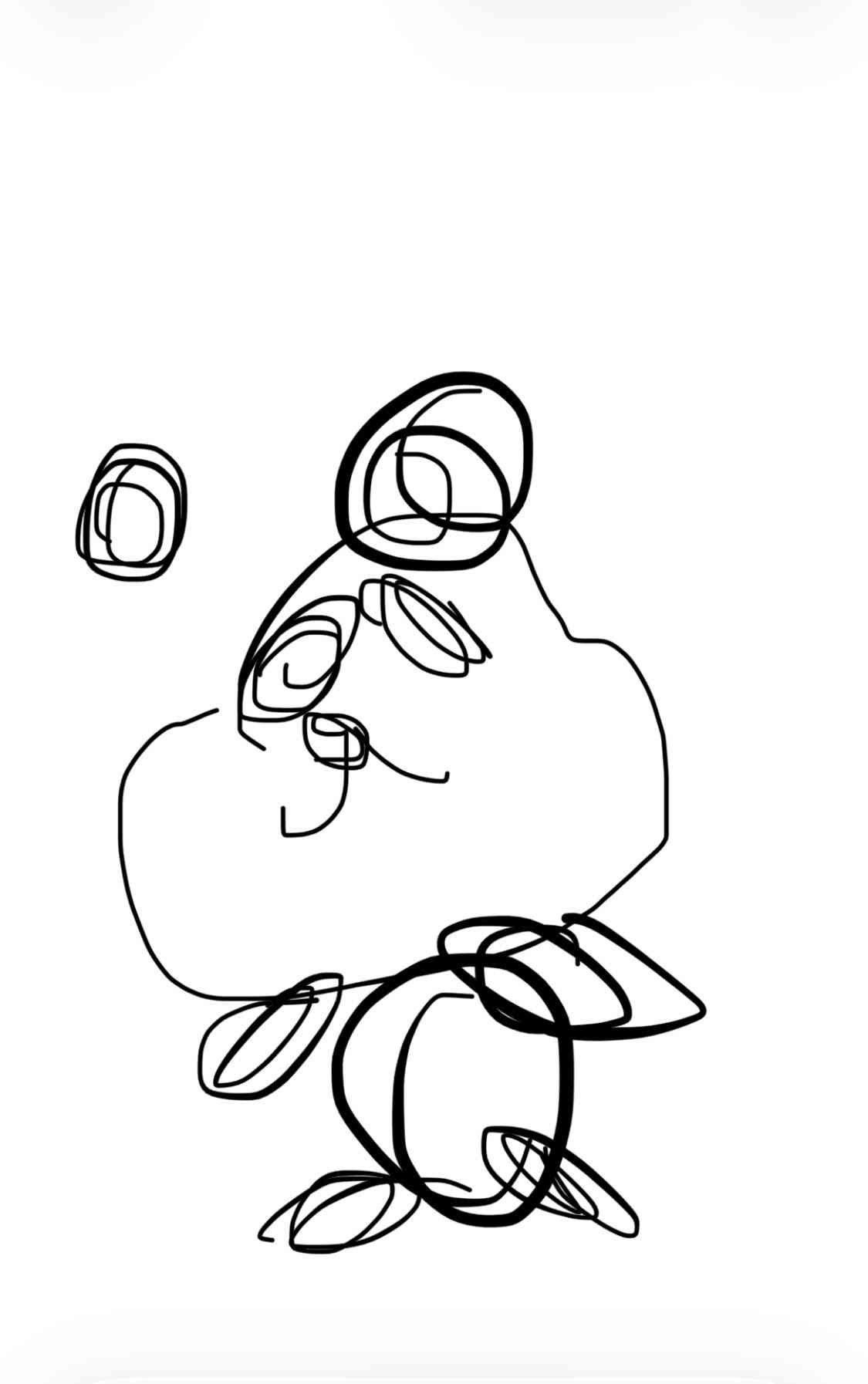 目をつぶってパンダの絵を描いてみるトピPart2