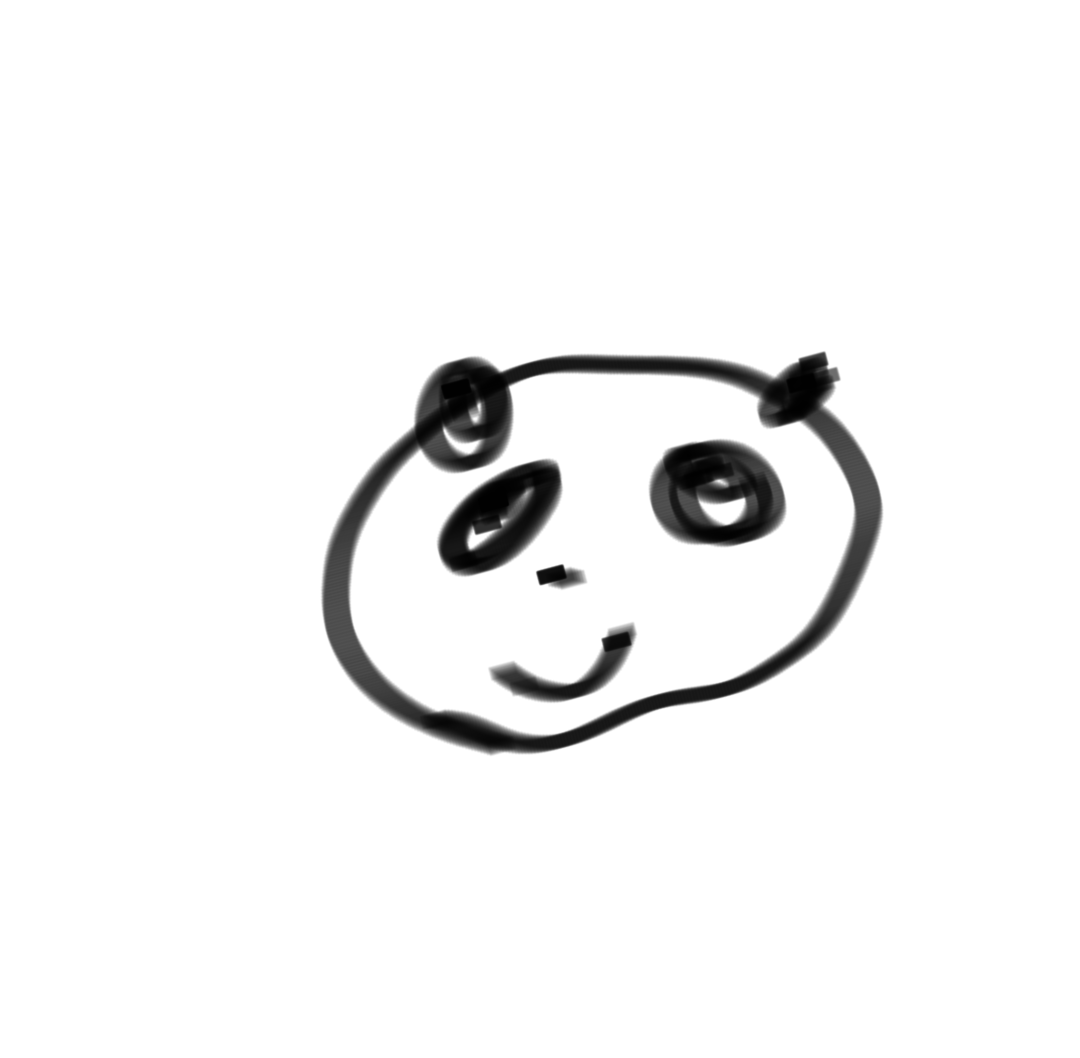 目をつぶってパンダの絵を描いてみるトピPart2