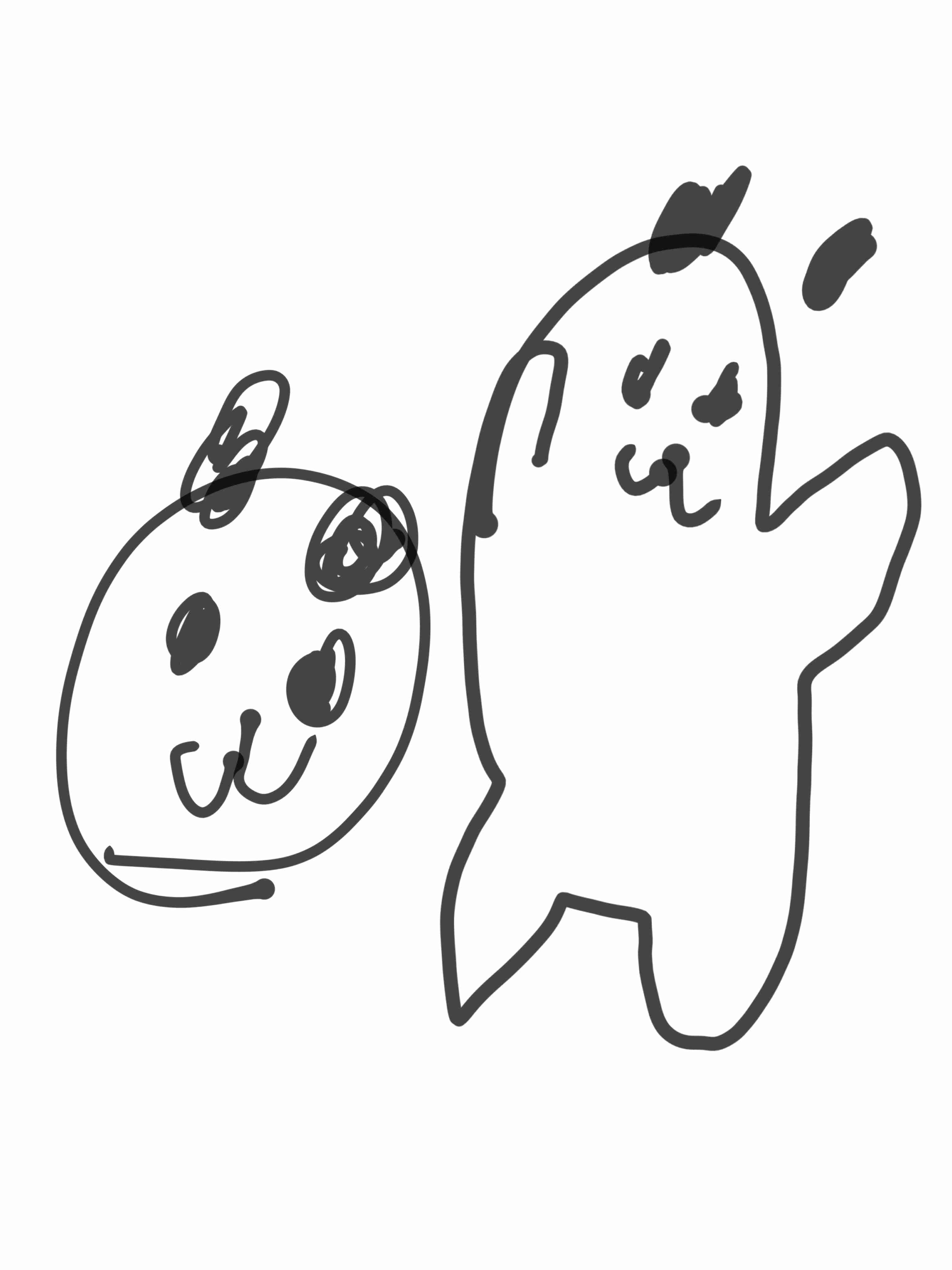 目をつぶってパンダの絵を描いてみるトピPart2