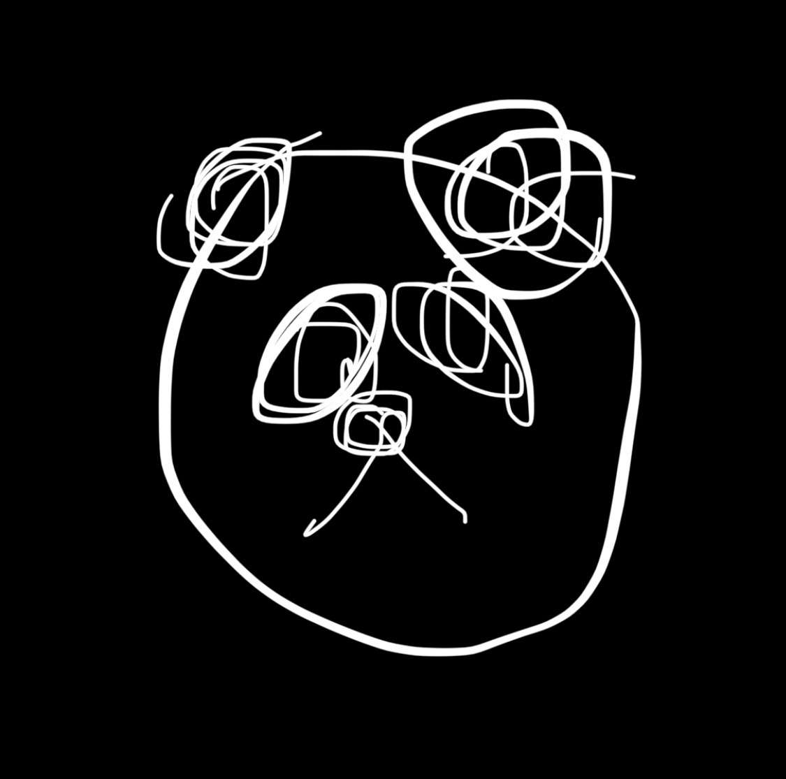 目をつぶってパンダの絵を描いてみるトピPart2
