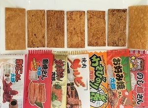 いろんな駄菓子を眺めながら、あーだこーだ言うだけのトピ