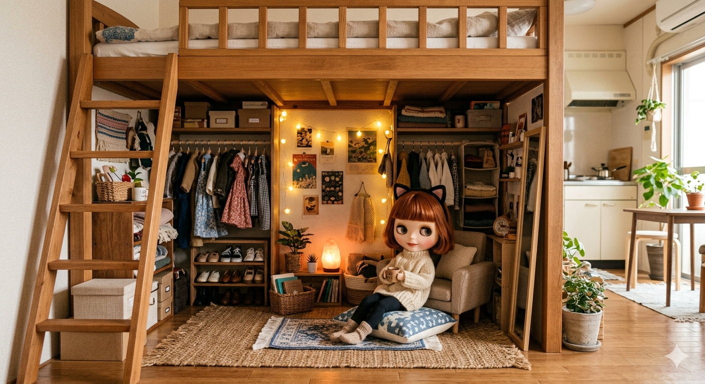 狭い部屋に引っ越した人語ろう