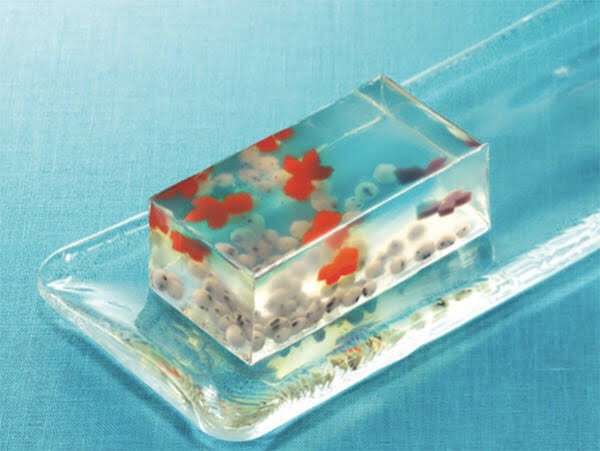涼しげな和菓子🎋
