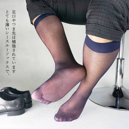 【靴下】シースルーソックス