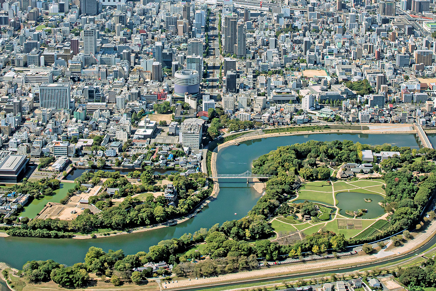 後楽園と岡山城（岡山の観光地）
