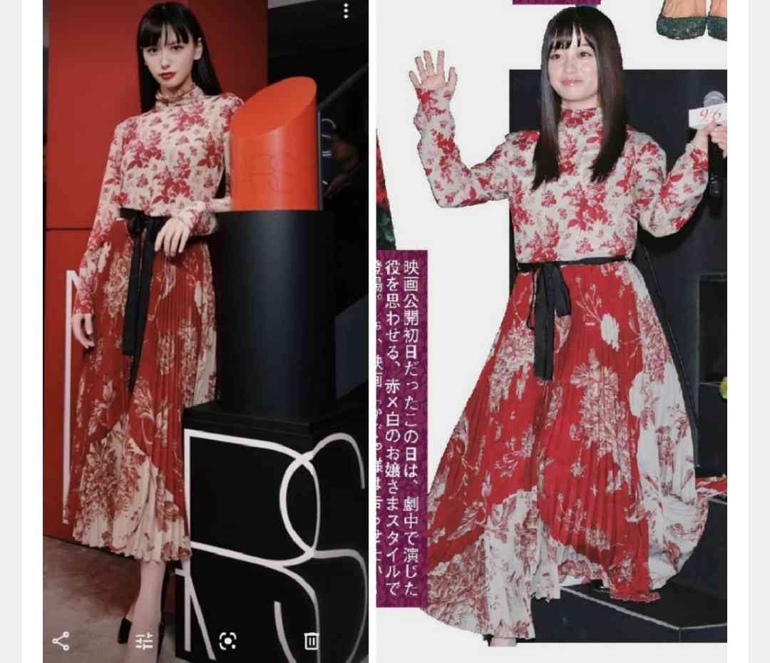 【画像】同じ衣装の芸能人 Part13