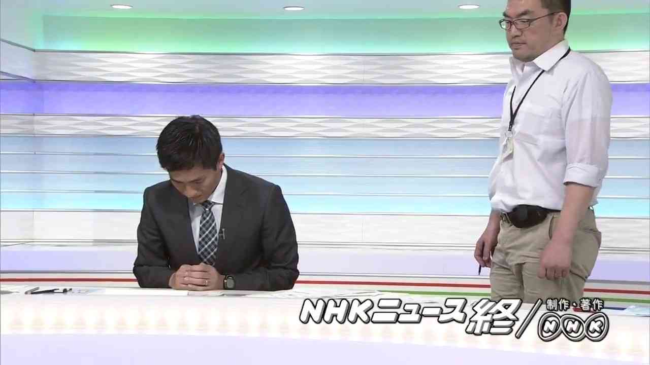 「初めて見るタイプ」「爆笑」NHK『ニュース7』海外情勢読み上げ中に起こった“まさかの放送事故”に視聴者騒然