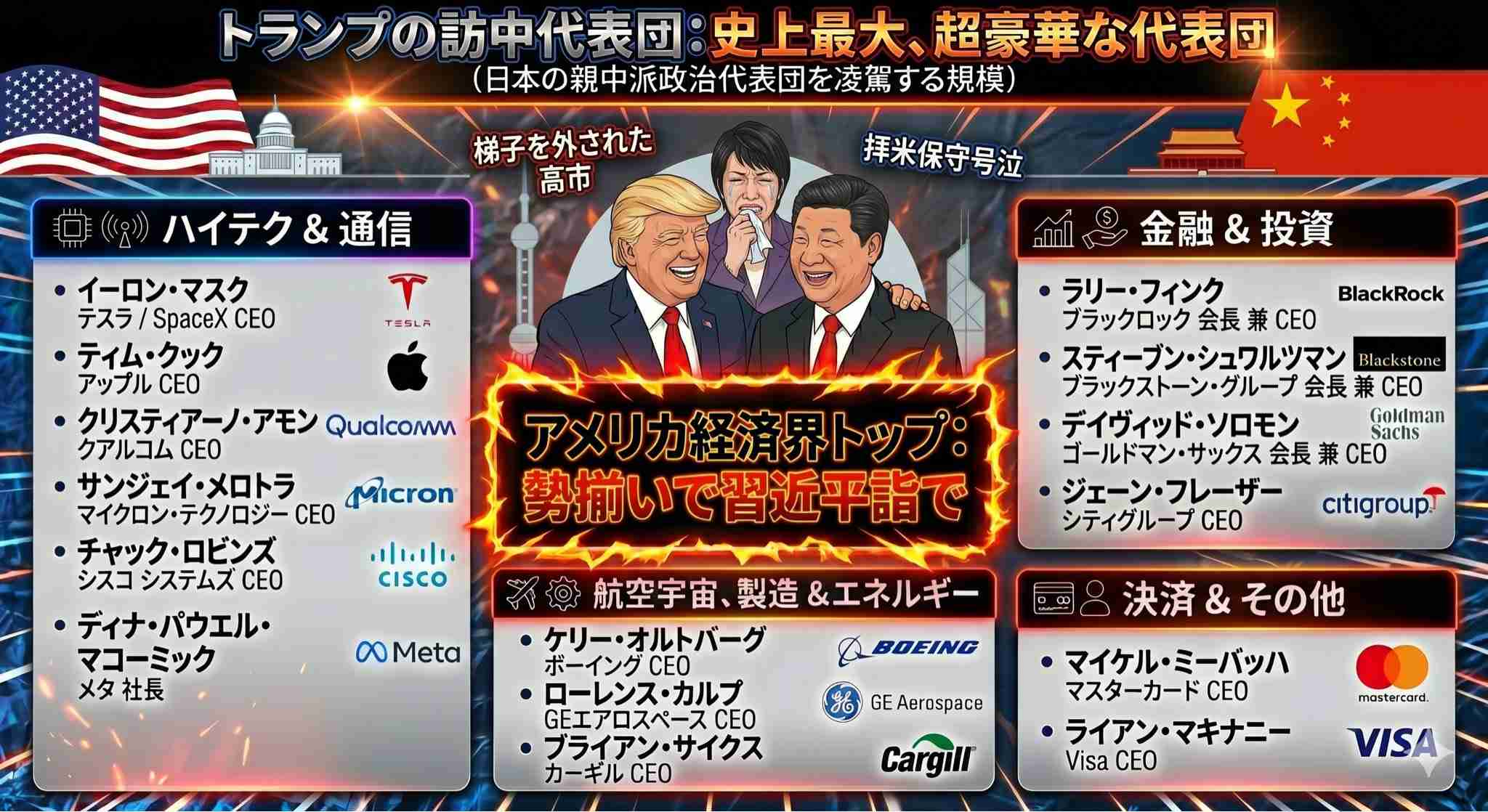 トランプ大統領　習近平国家主席夫妻を9月24日にホワイトハウスに招待