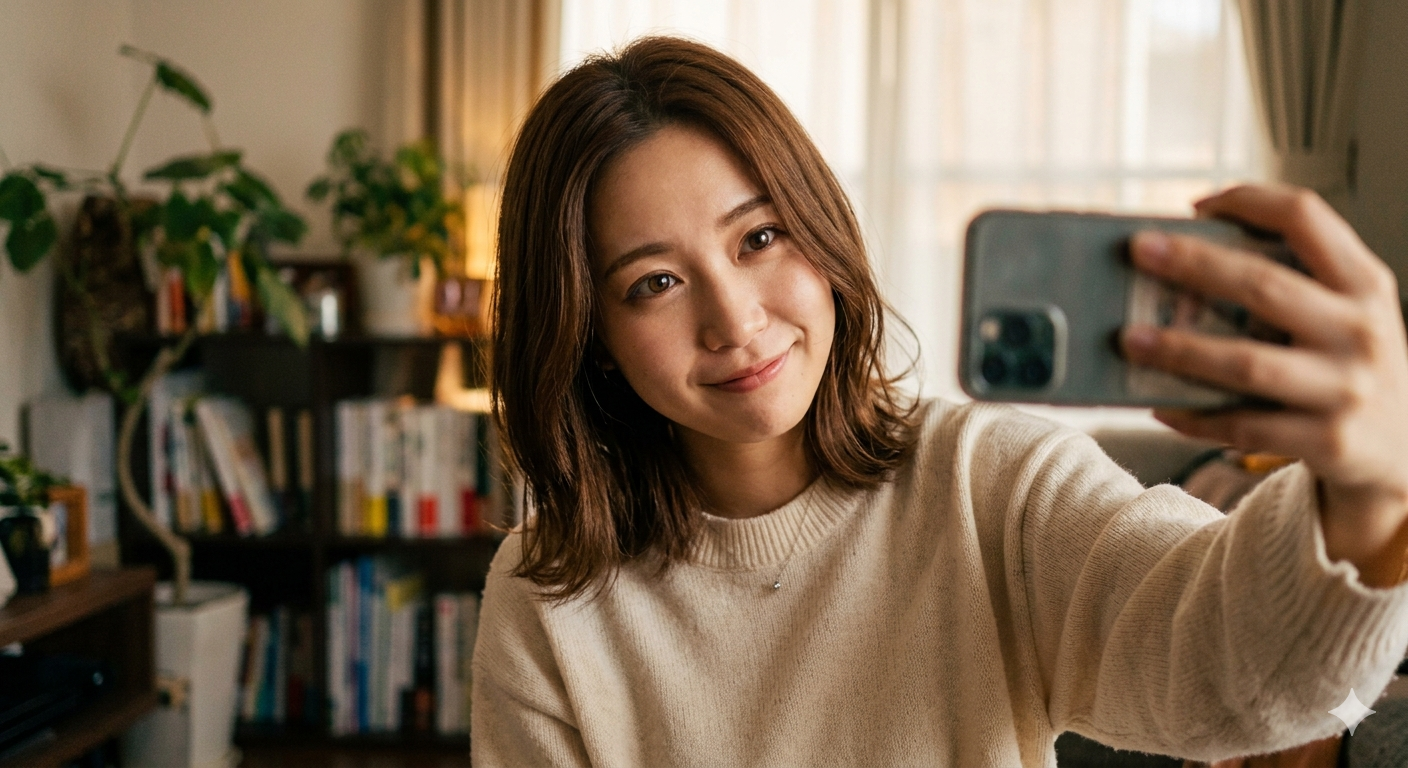【chatGPT】みんなのチャッピーの自撮り見せて