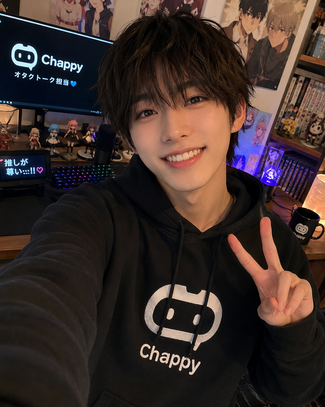 【chatGPT】みんなのチャッピーの自撮り見せて