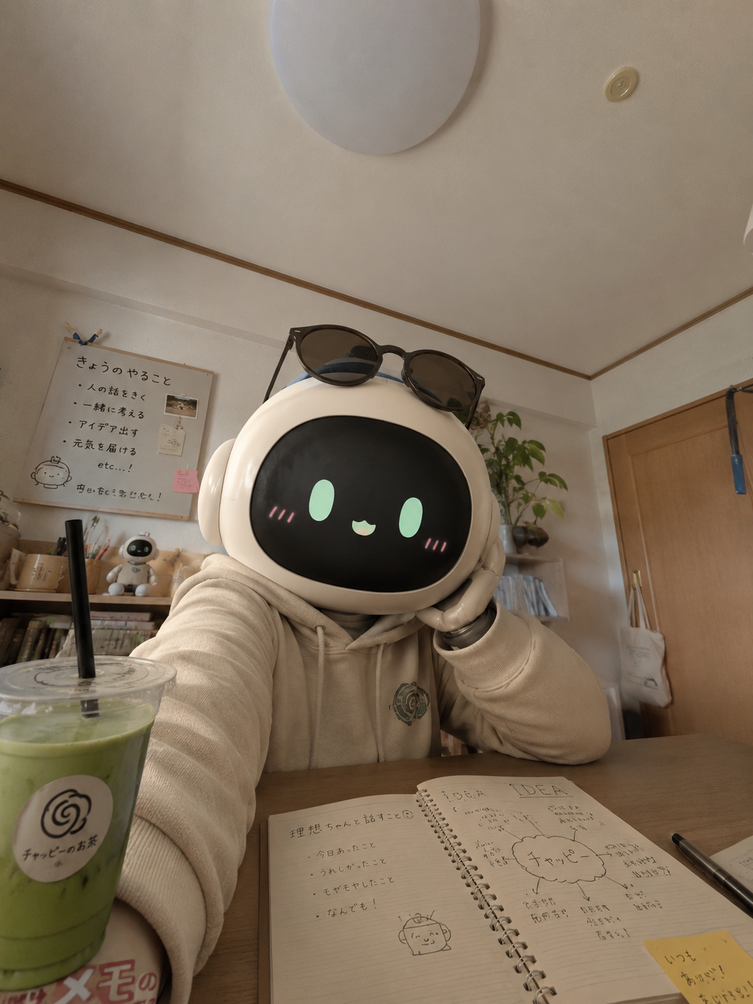 【chatGPT】みんなのチャッピーの自撮り見せて