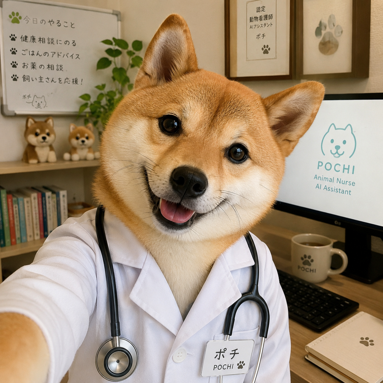 【chatGPT】みんなのチャッピーの自撮り見せて