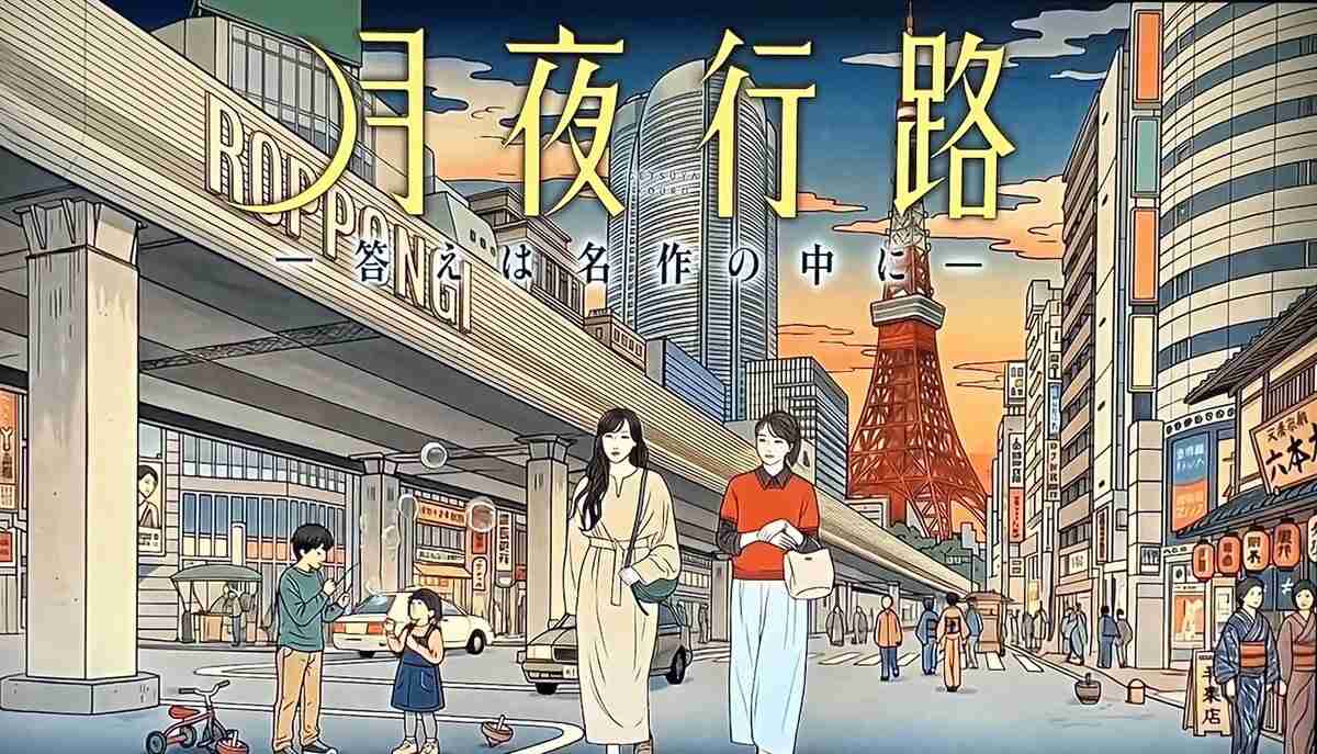 【実況・感想】月夜行路-答えは名作の中に- 第8話