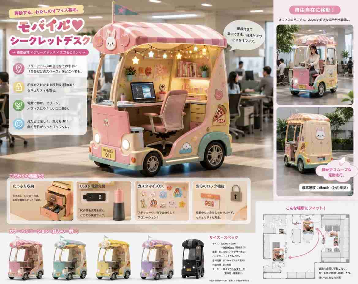 フリーアドレス制ってどうですか?