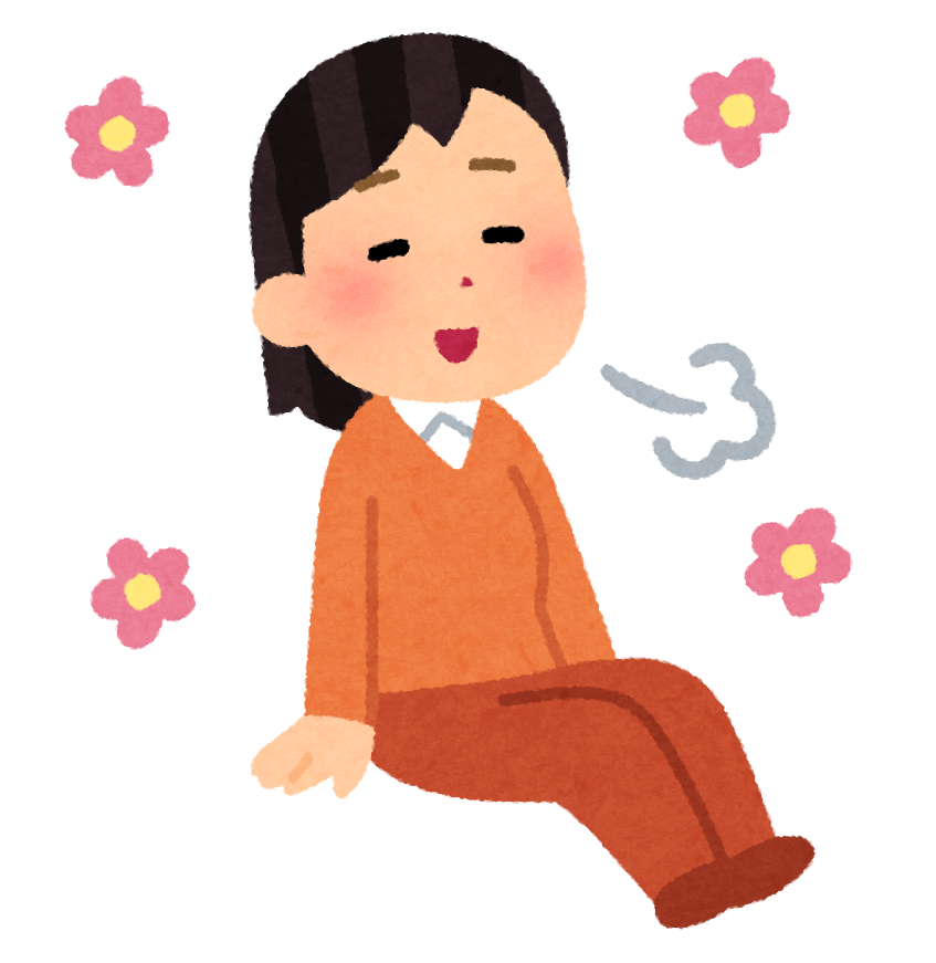 ゆっくりしてる時はどんな体勢？？