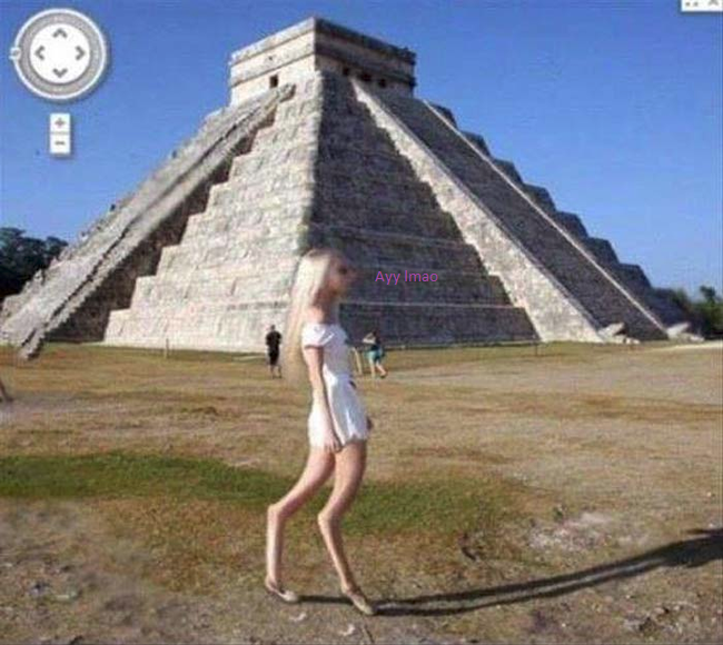 Googleマップに写ってた面白い物