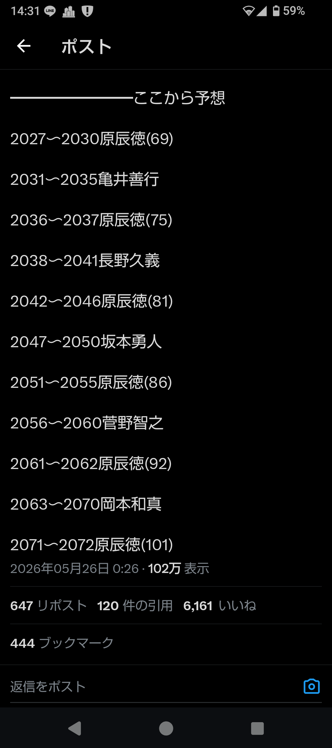 【巨人ファンの集い】次期監督予想トピ