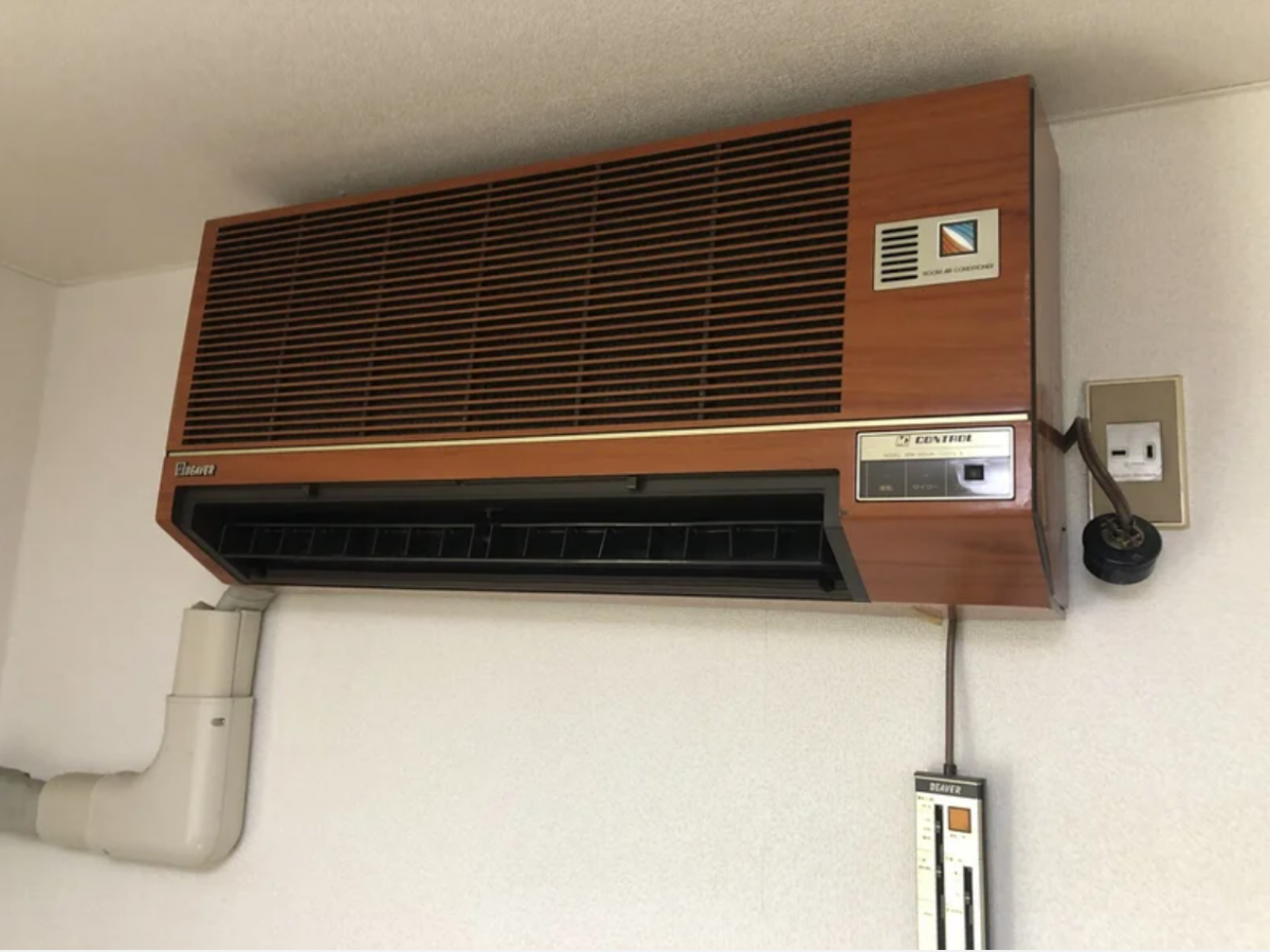 家にある古い電化製品