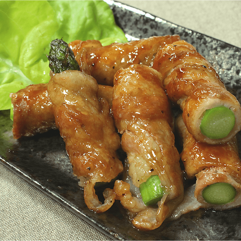 豚肉で巻いたら美味しいもの