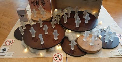 可愛い雑貨を貼るトピ