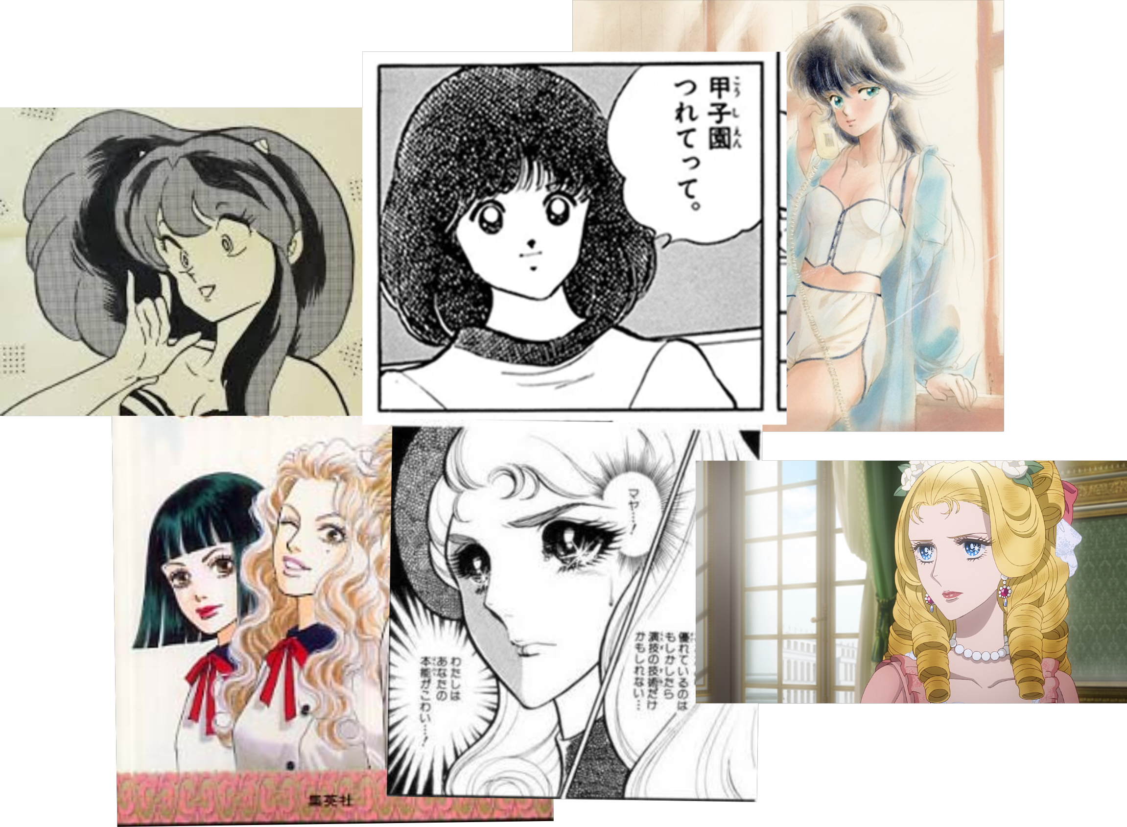 アニメ・漫画のキャラで女性が考える美人と男性が考える美人の違い