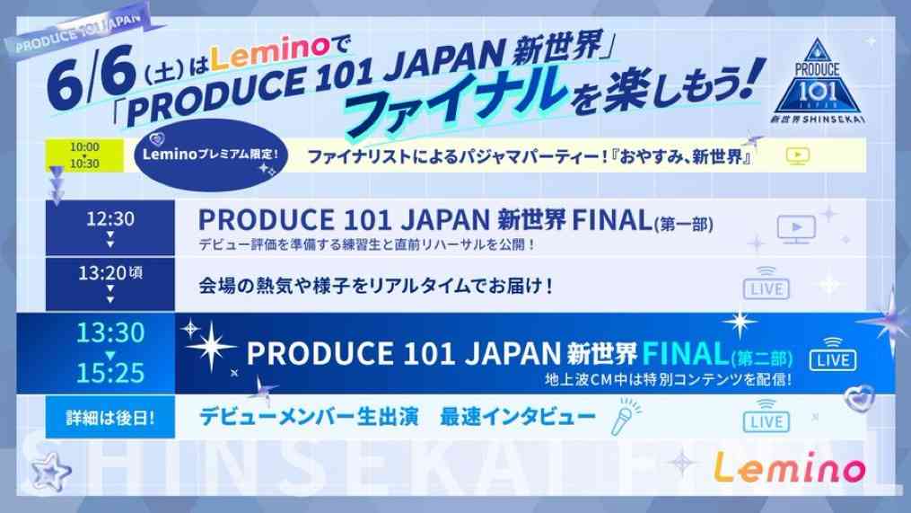 PRODUCE 101 JAPAN 新世界を語りたい Part5