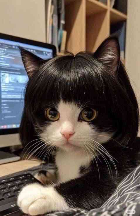 猫がずっとくっついてきて暑すぎる...