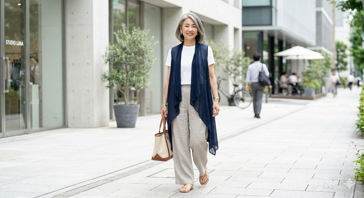 40代が重宝する「大きなパフスリーブ」は5年後に黒歴史化？スタイリストが教える“将来ダサく見える服”の特徴2つ