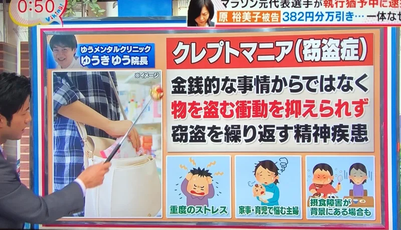 クレプトマニア(窃盗症)について考えたい