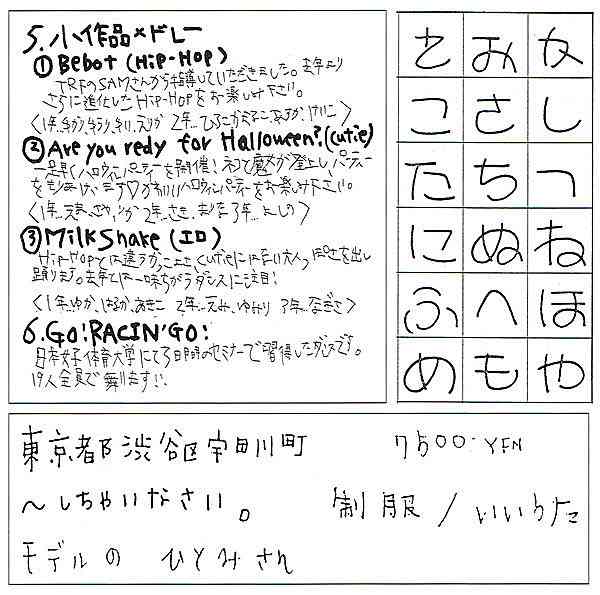 字で年齢って分かりますか？