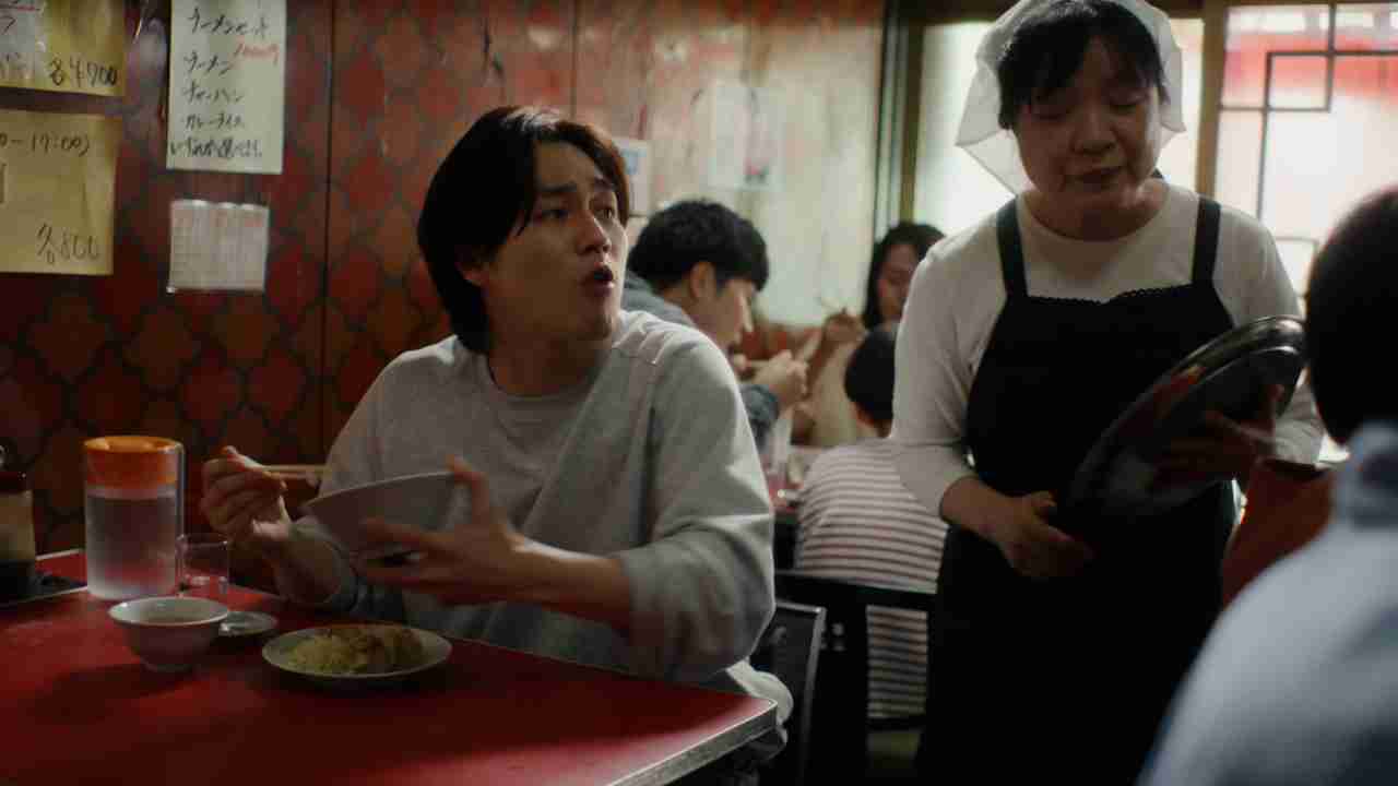 Travis Japan松田元太がすらりすらり、狂言に挑戦した「忍者めし アイススラリー」CM公開