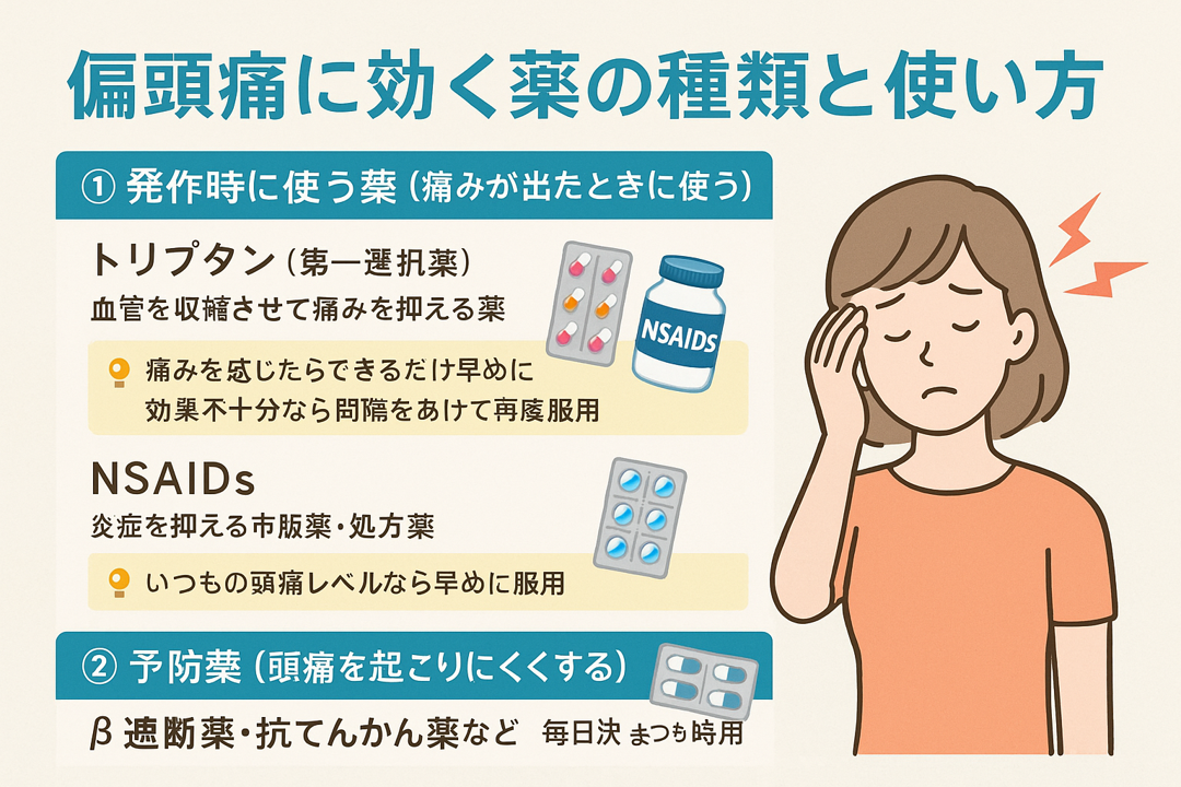 偏頭痛で受診したことはありますか？