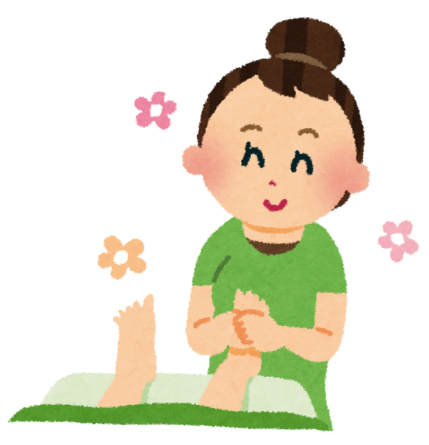 足の凝りが取れない