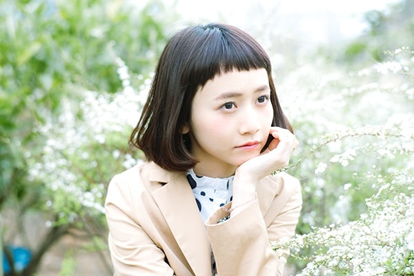 おでこが広い