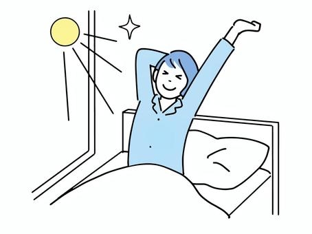 今日起きた時間とやったこと