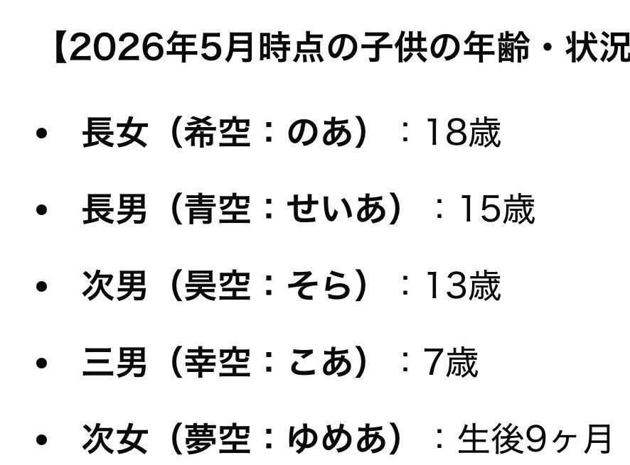 辻希美「1日でいいから」...年が離れた5人の育児で悩み 「壁にちょっとね、本当にぶつかる」