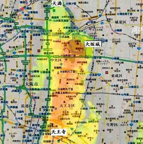 大阪で住みやすい場所が知りたい