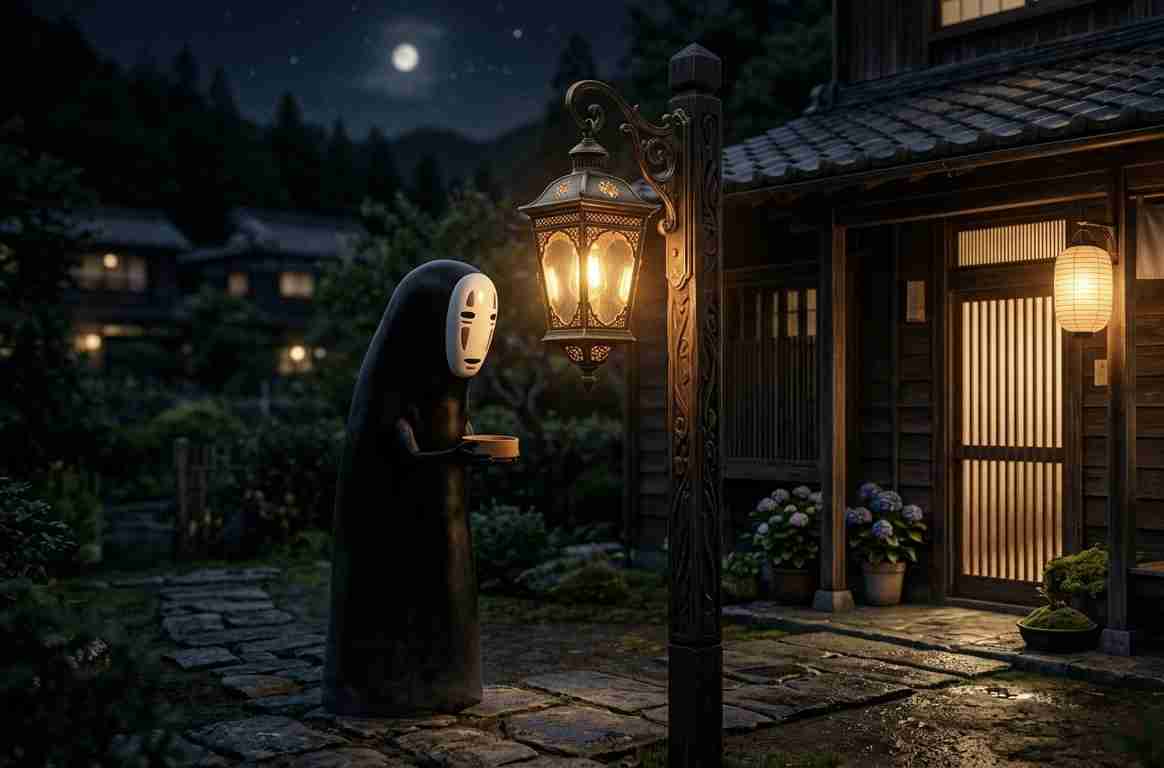 夜、家の外灯はつけていますか