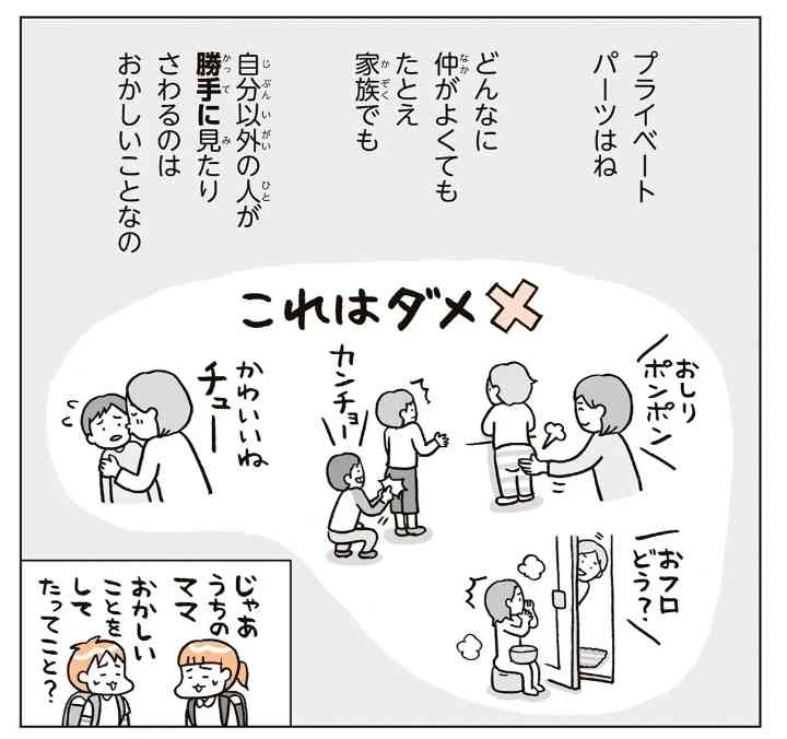彼氏が姪っ子とキス