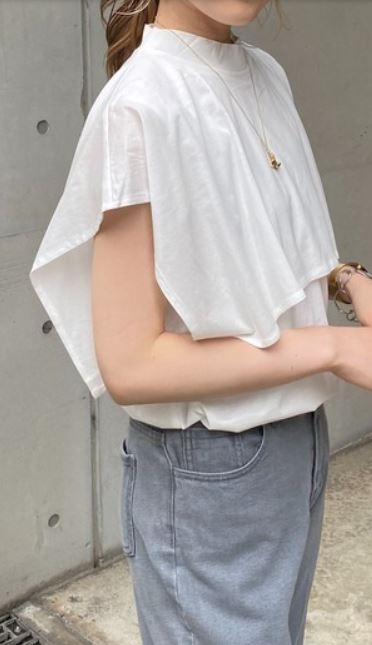 1枚で着られる白Tシャツ