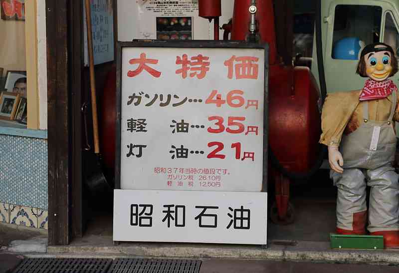 昔は信じられない位安かった物