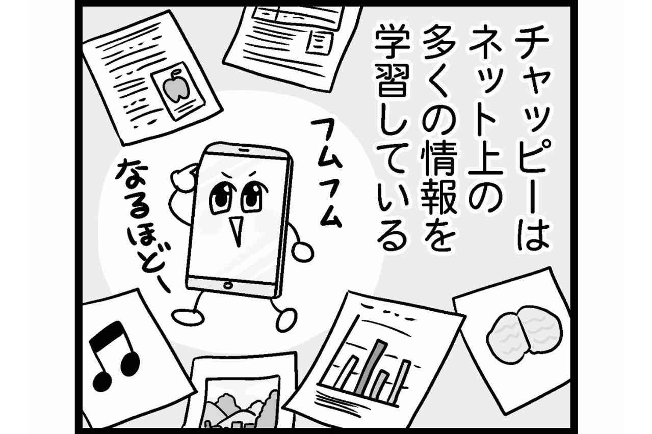 チャッピー文章で返信