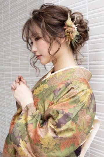 留袖のヘアメイク　自分でやりたい
