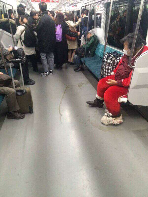 電車で見たヤバい人
